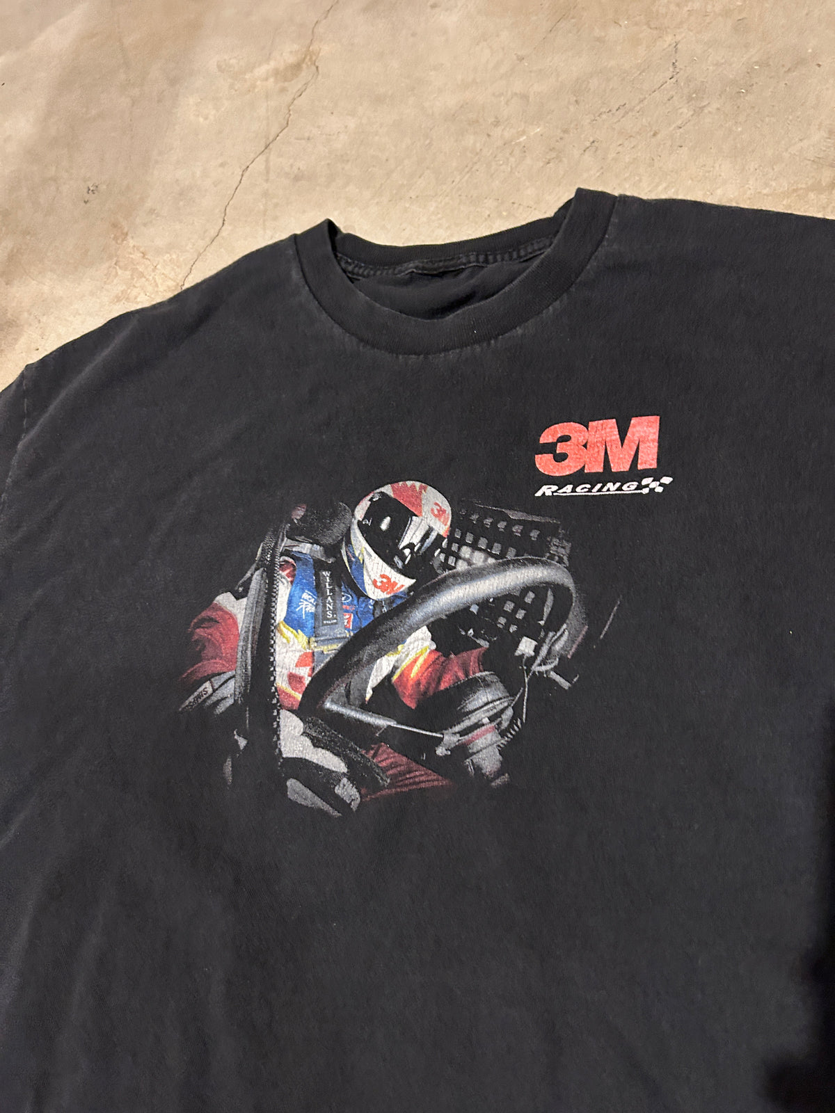 Vintage Boxy Cropped 3M Racing Tee (XL)