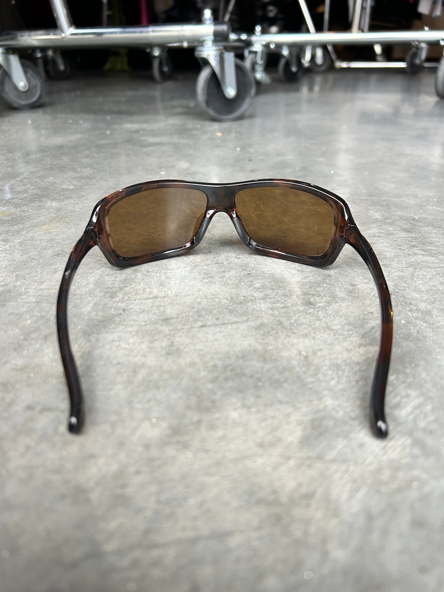 Oakley Break Up Tortoise Frame Polarized Sunglasses
