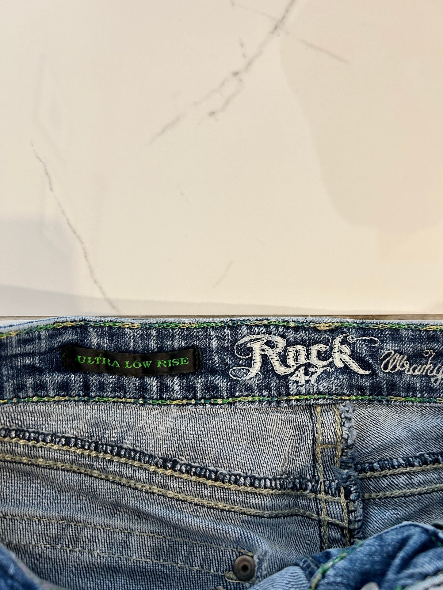 Rock 47 Western Ultra Low Rise Jeans (5)