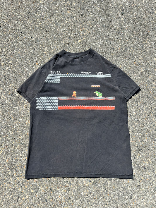 Faded Vintage Super Mario Graphic Tee (M)