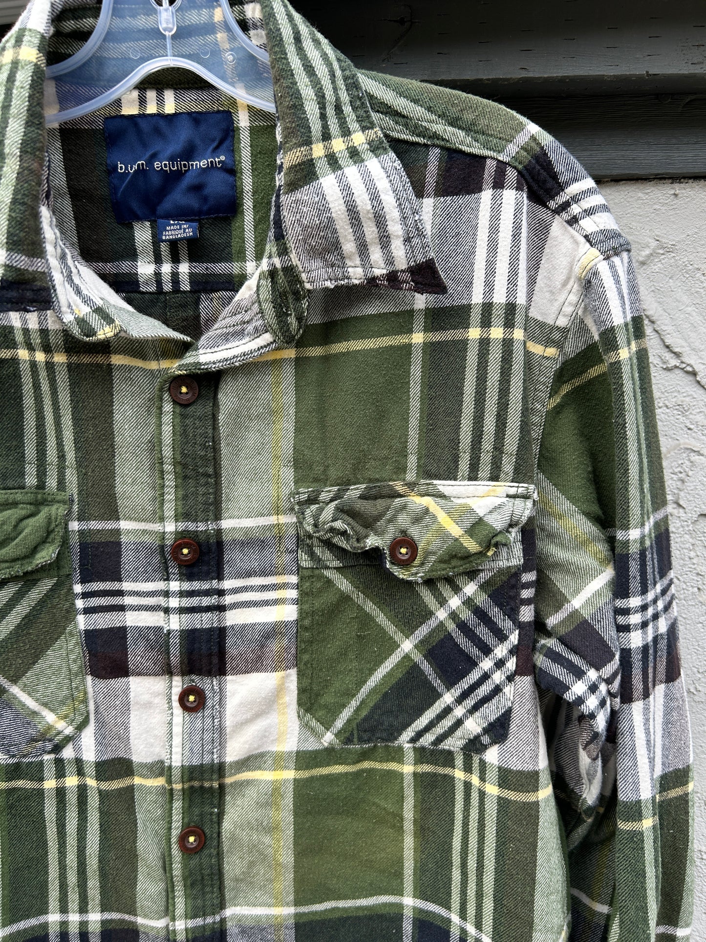 Vintage BUM Equipment Flannel (L)