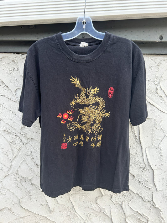 Vintage Golden Dragon Tee (L)