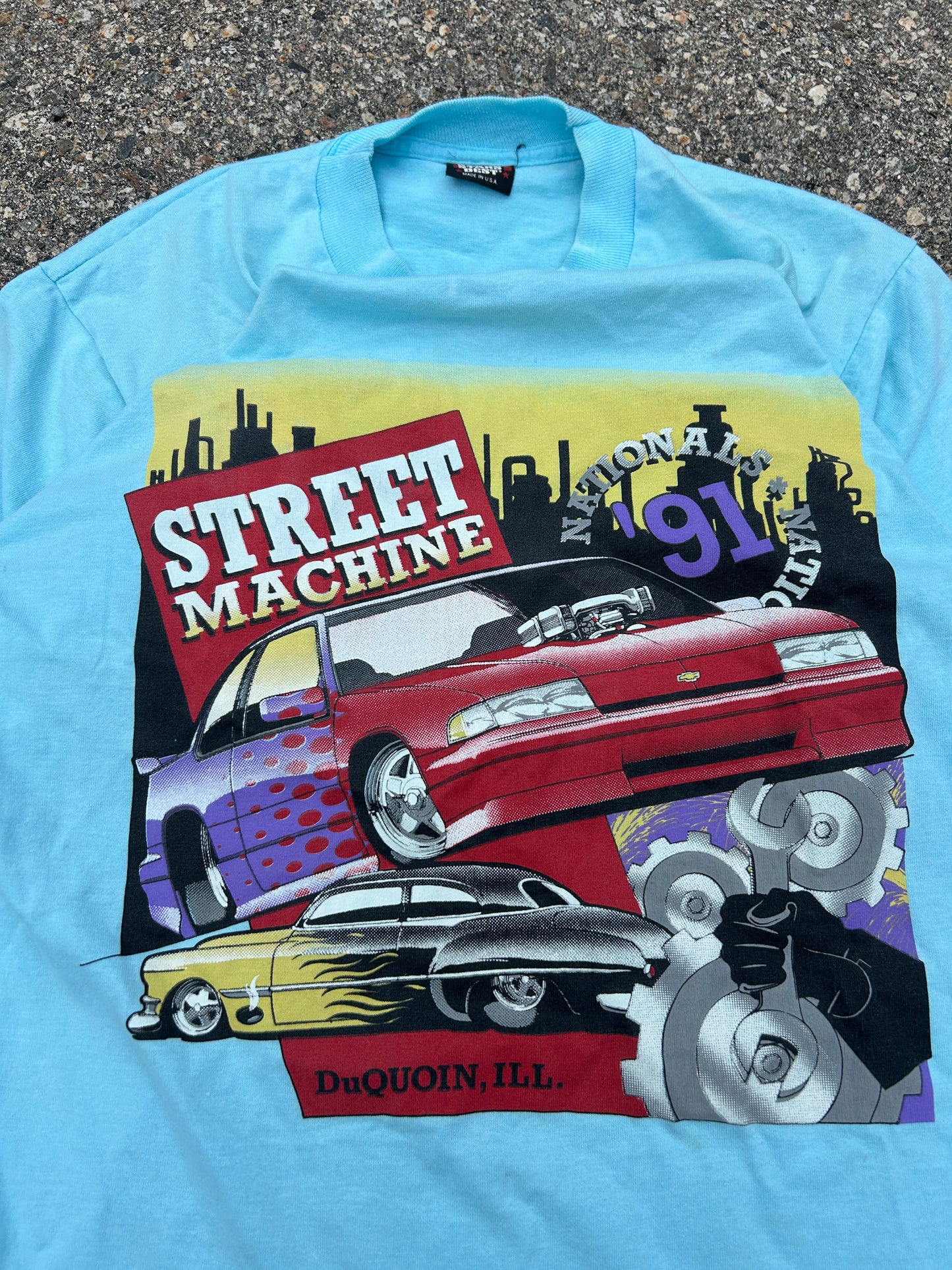 Vintage 1991 Street Machine Racing Tee (L)