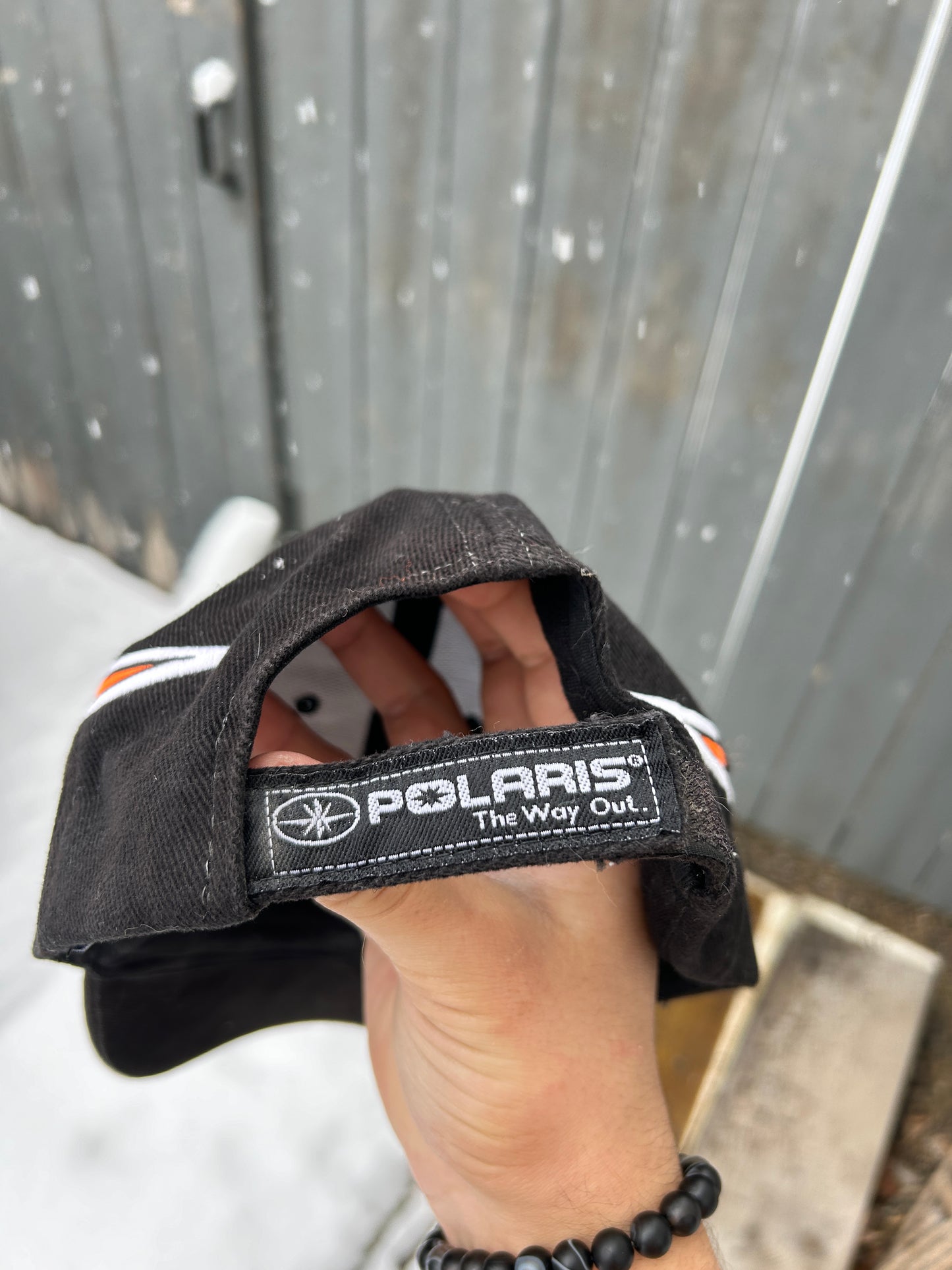 Vintage Polaris Racing Adjustable Hat