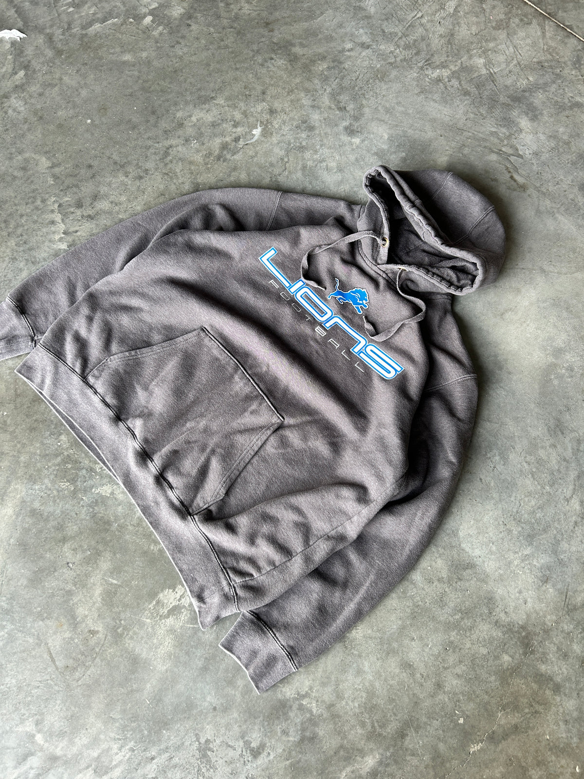 Detroit Lions Spellout NFL Hoodie (XL)