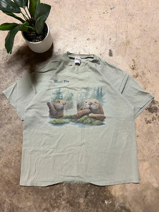 Vintage Morro Bay Otter Tee (XL)