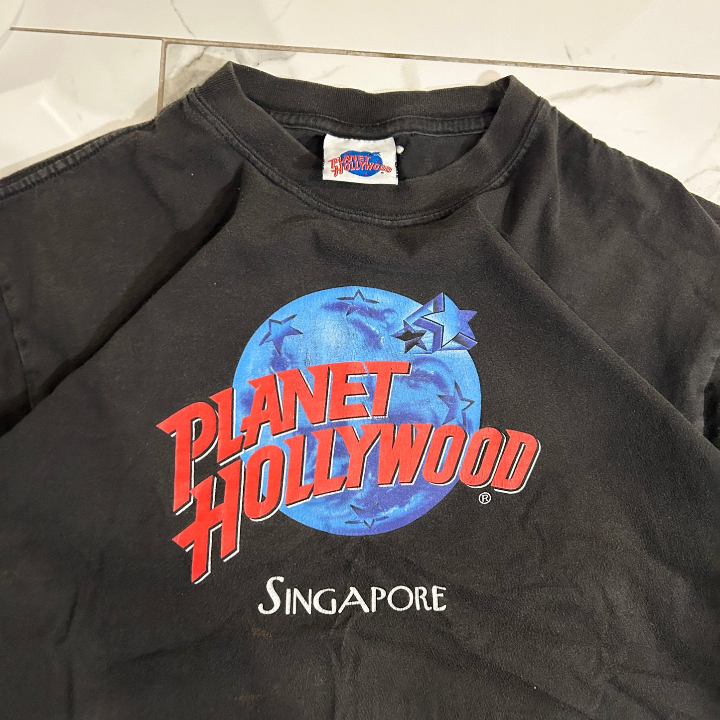 Vintage 1991 Planet Hollywood Singapore Tee (XL)