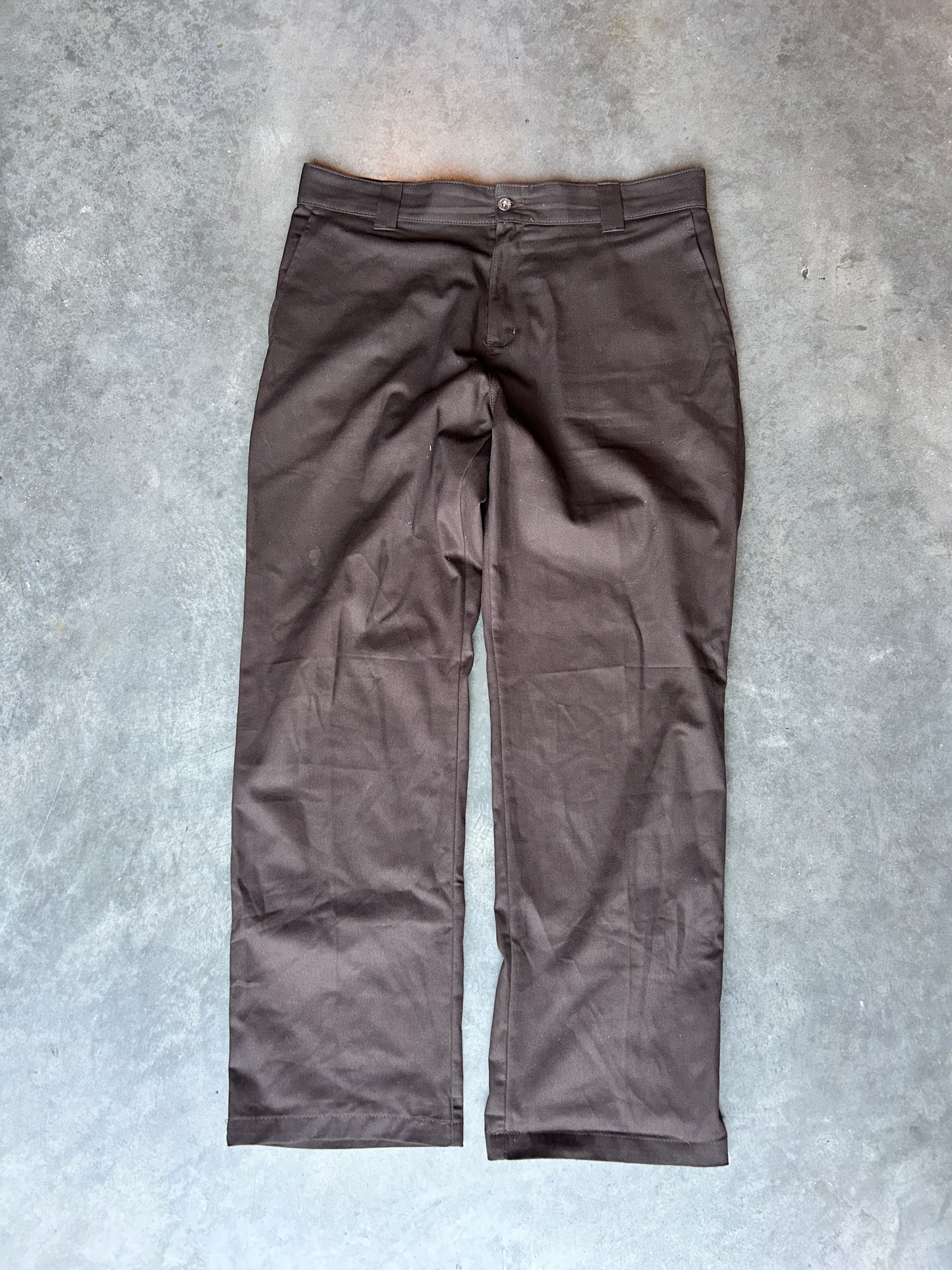 Brown Dickies Skateboarding Pants (36x32)