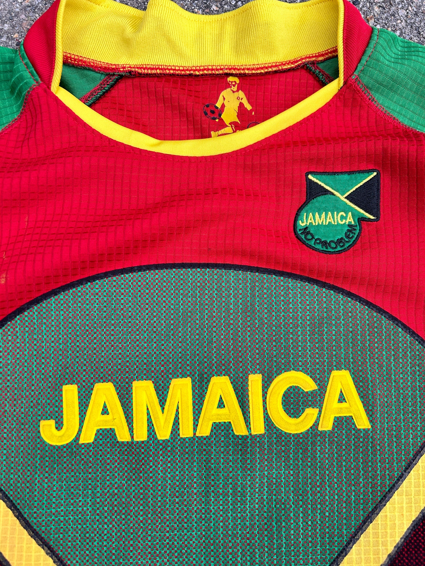 Vintage Jamaica Full Print Futbol Kit (M/L)