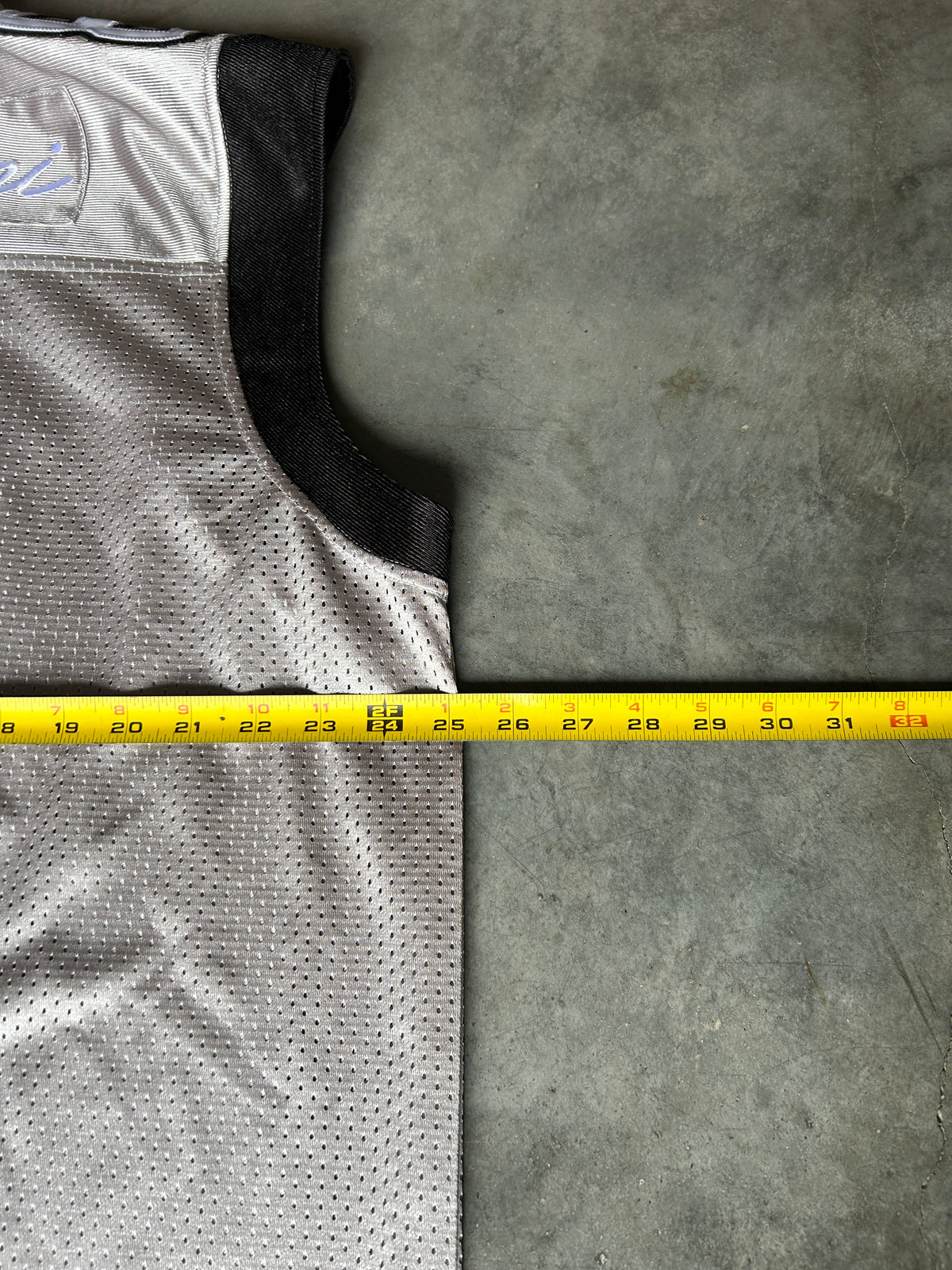 Y2K Karl Kani Grey Basketball Jersey (XL)