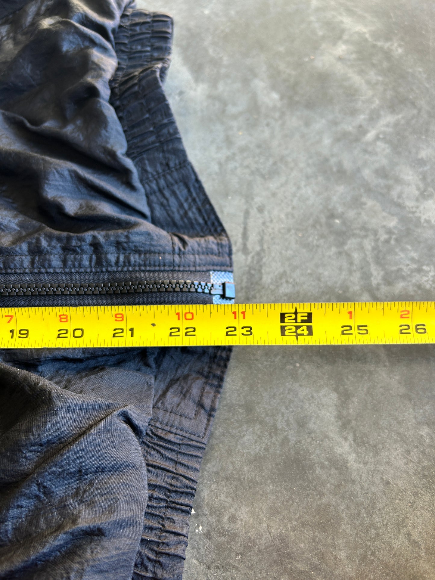 Vintage Diadora Stripe Patterned Windbreaker (L)