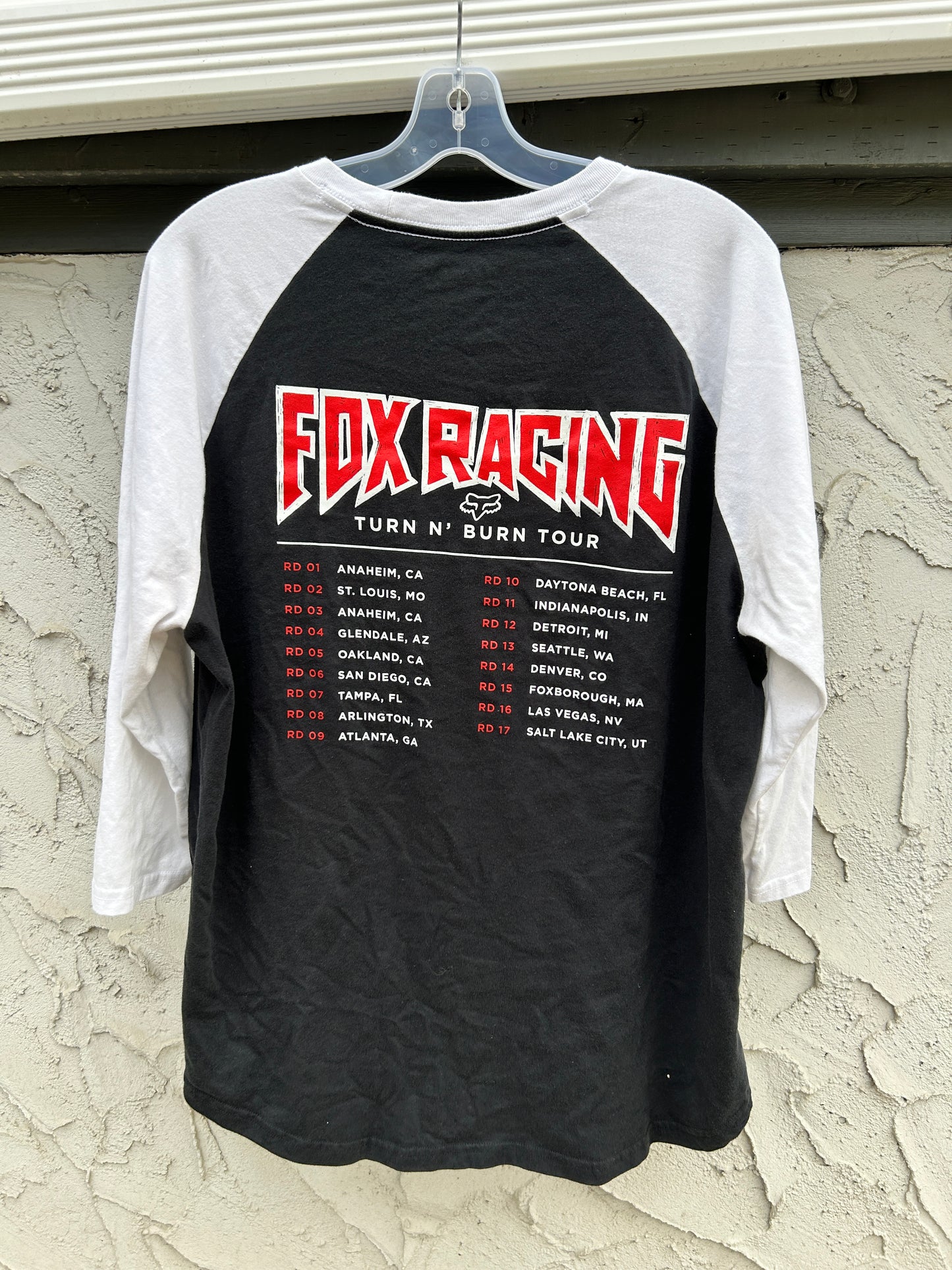 Fox Racing Baseball Style Tour Shirt (XL)