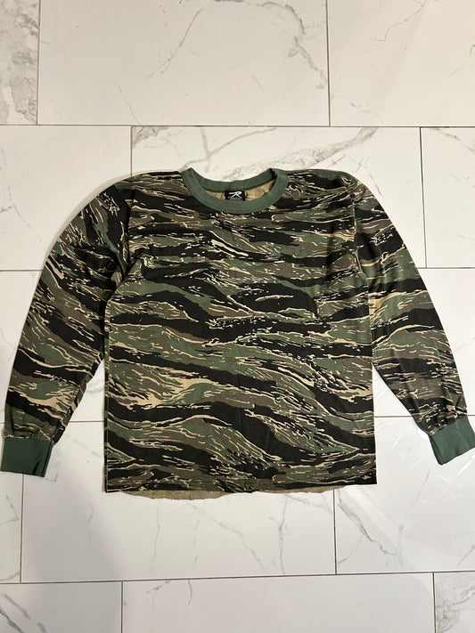 Rothco Tiger Camo LS Shirt (XL)