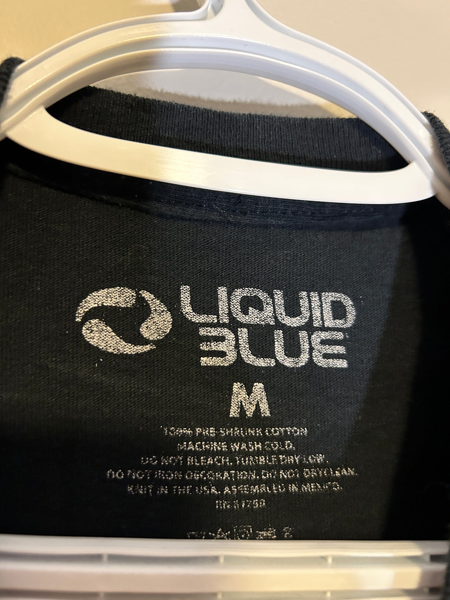 Liquid Blue AC/DC High Voltage Tee (M)