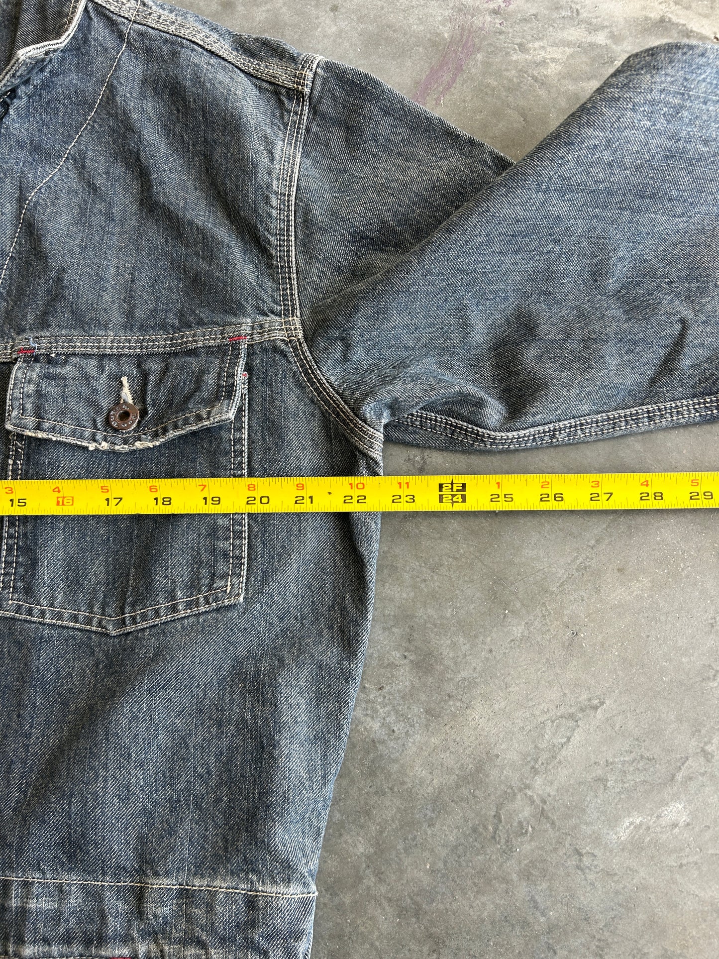 Vintage Von Dutch Denim Jumpsuit (M)