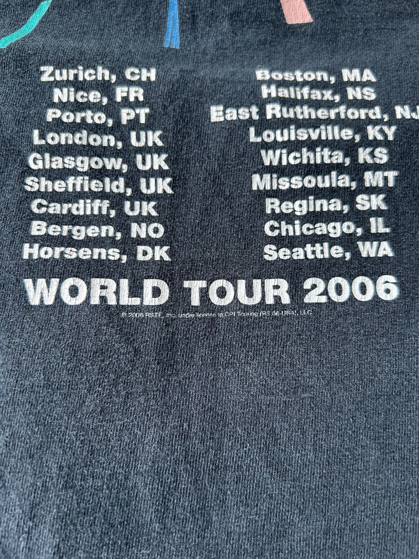 Vintage Rolling Stones 2006 Tour Tee (M)