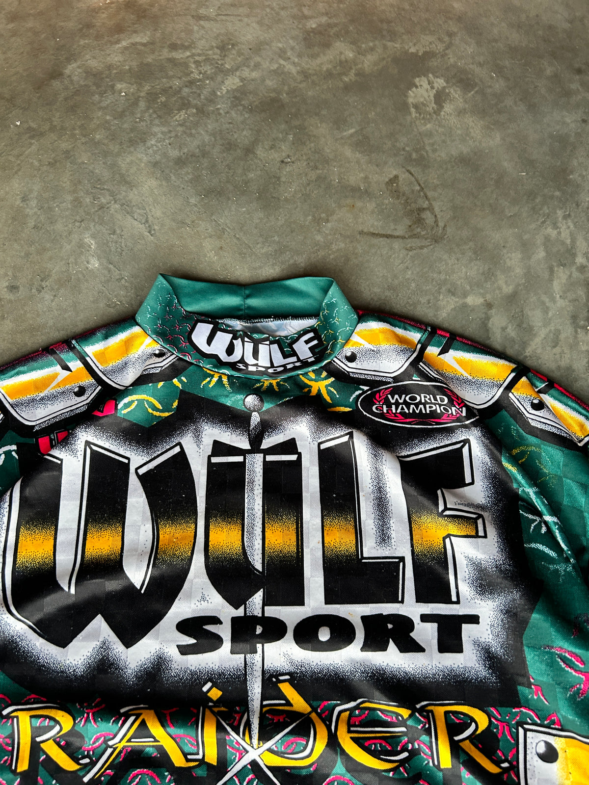 Wulf Sport Raider Mock Neck AOP Jersey (XL)