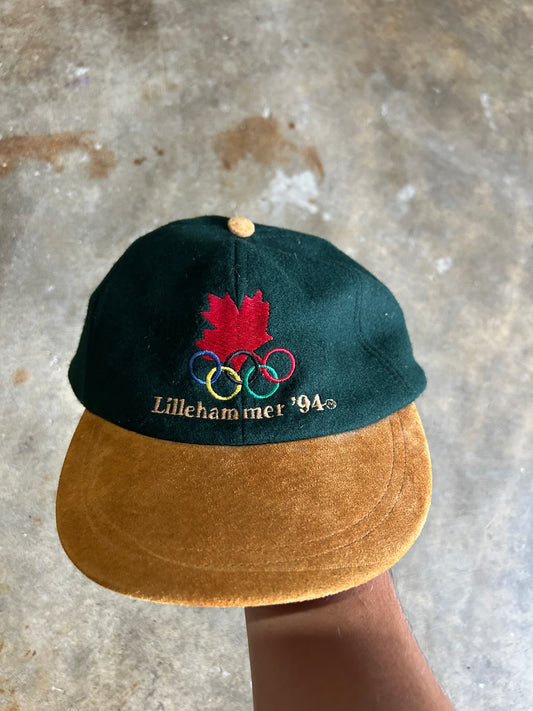 Vintage 1994 Lillehammer Olympic Hat