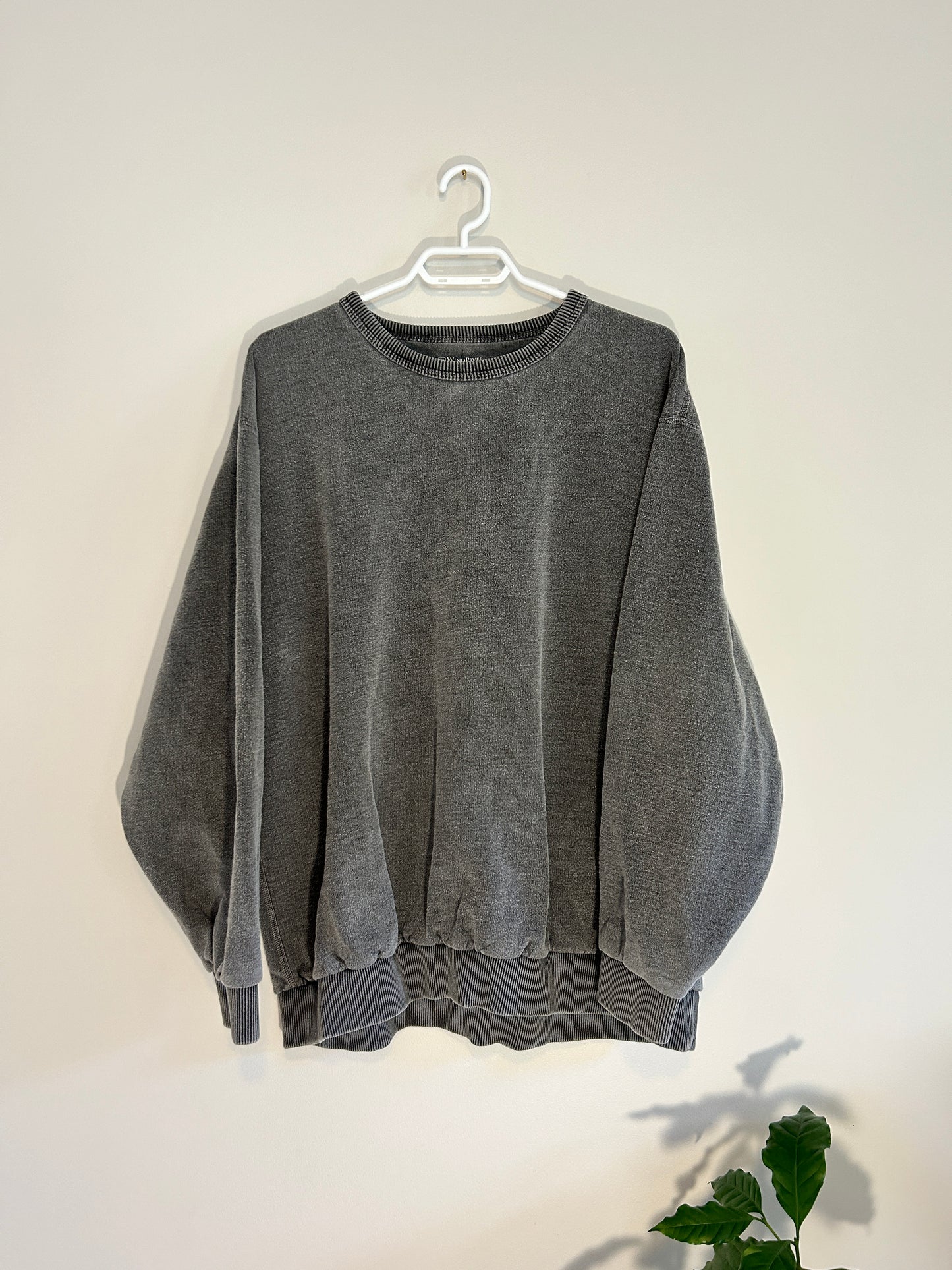 Faded Grey Windriver Crewneck (fits XL)