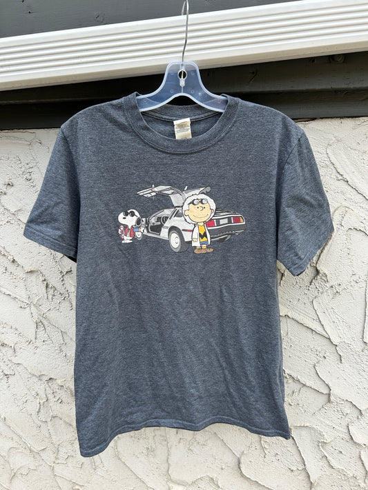 Back To The Future Charlie Brown Parody Tee (M)