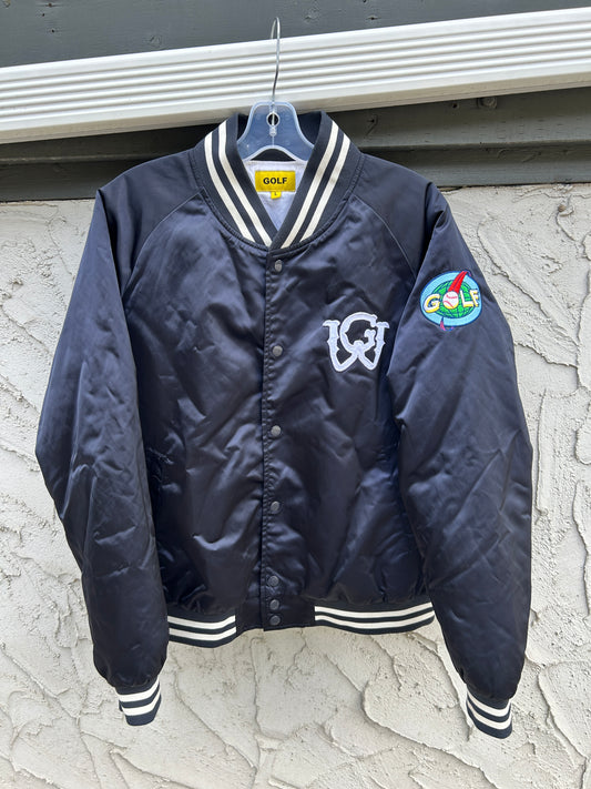 Golf Wang Baseball Style Bomber Jacket (L)
