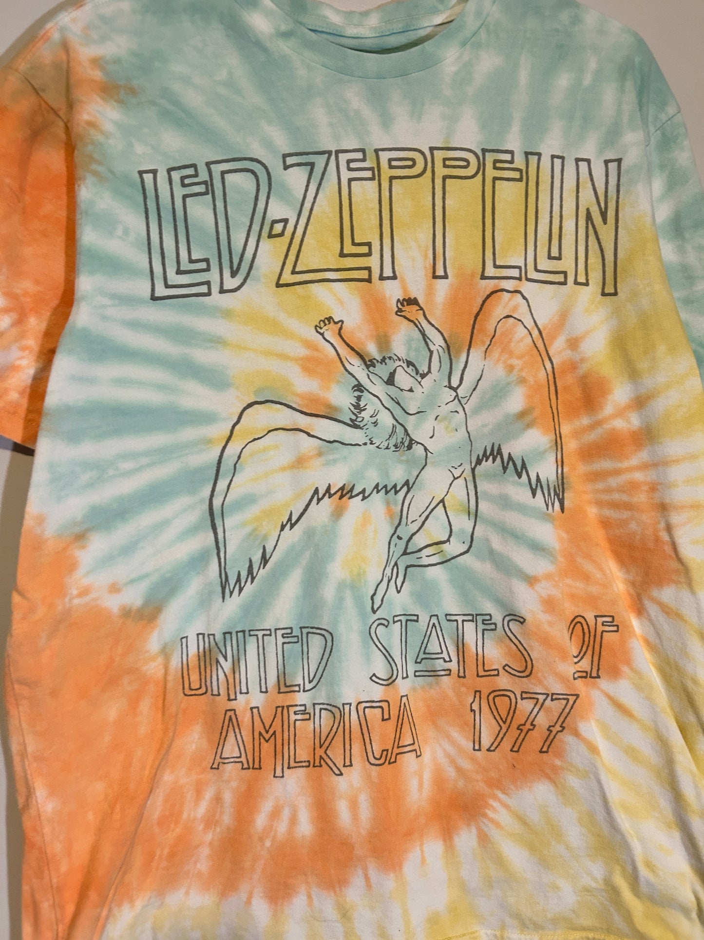 Tie Dye Led Zeppelin Tee (L)