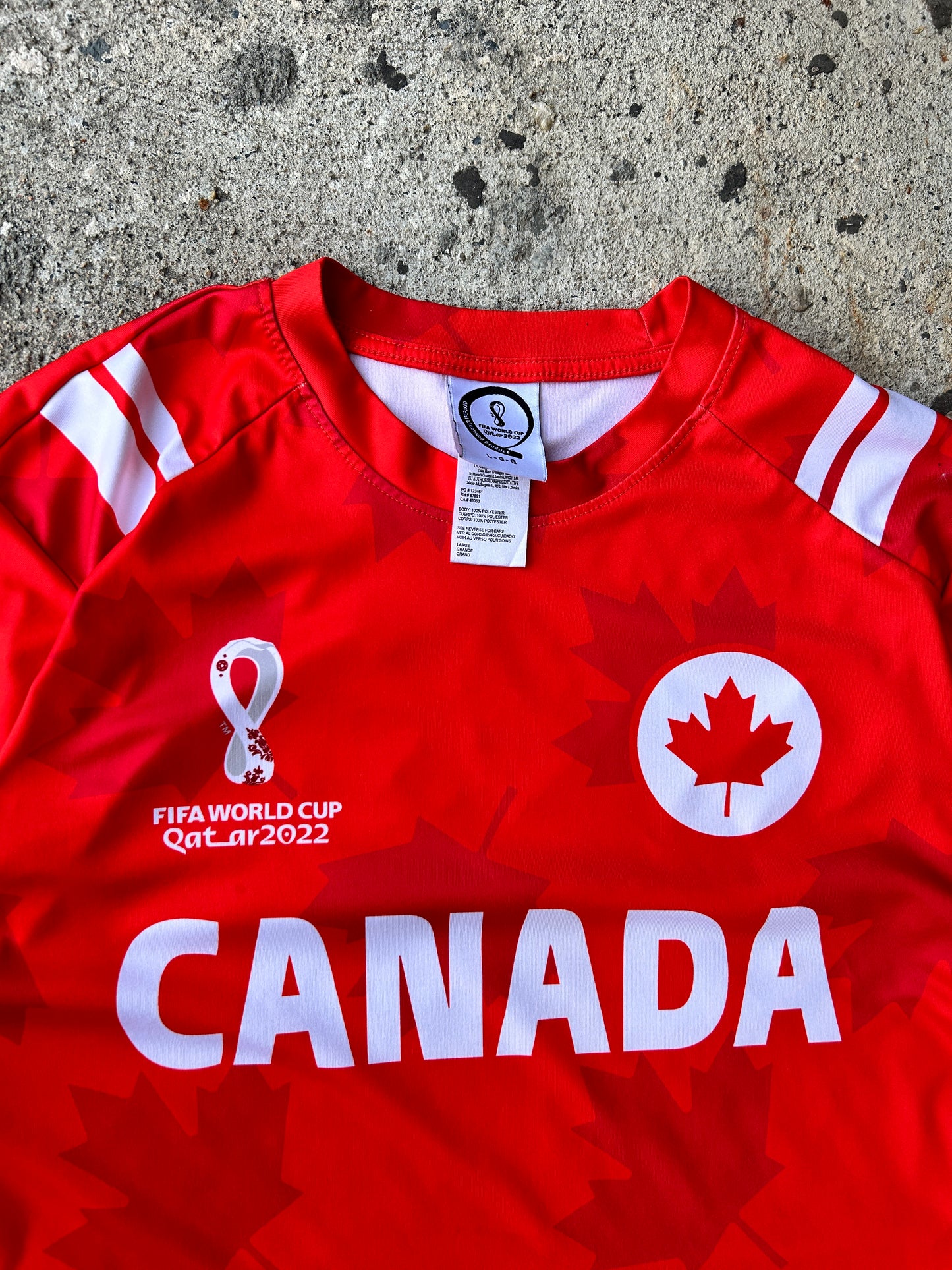 2022 FIFA World Cup Canada Kit (L)