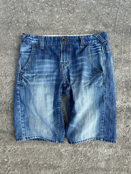 Twisted Mind Lightwash Jorts (32W)