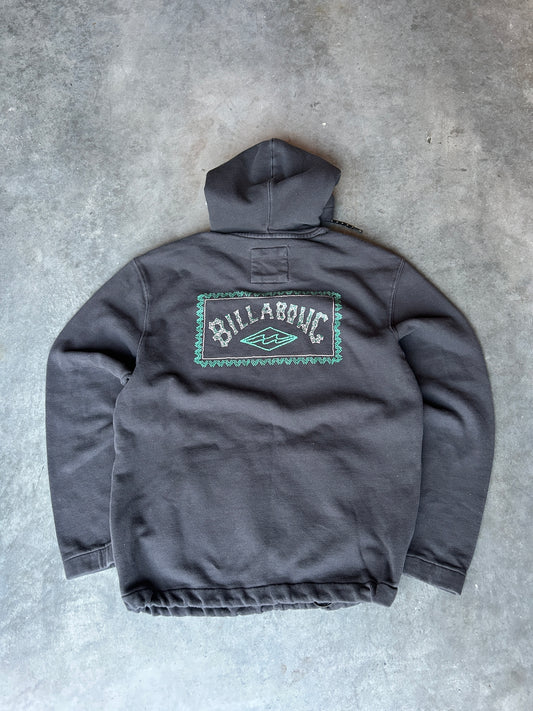 Black Billabong Adventure Division Cinch Hoodie (S/M)