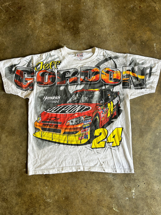 Vintage NASCAR Jeff Gordon AOP Tee (XL)