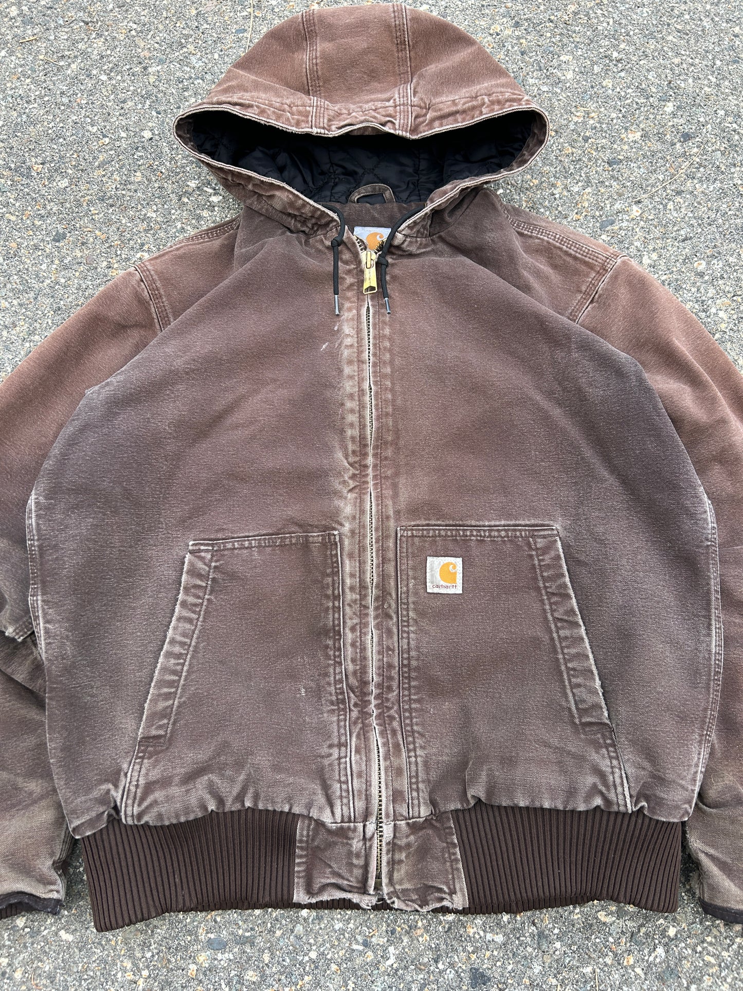 Vintage Faded Brown Carhartt Active Jacket (fits L)