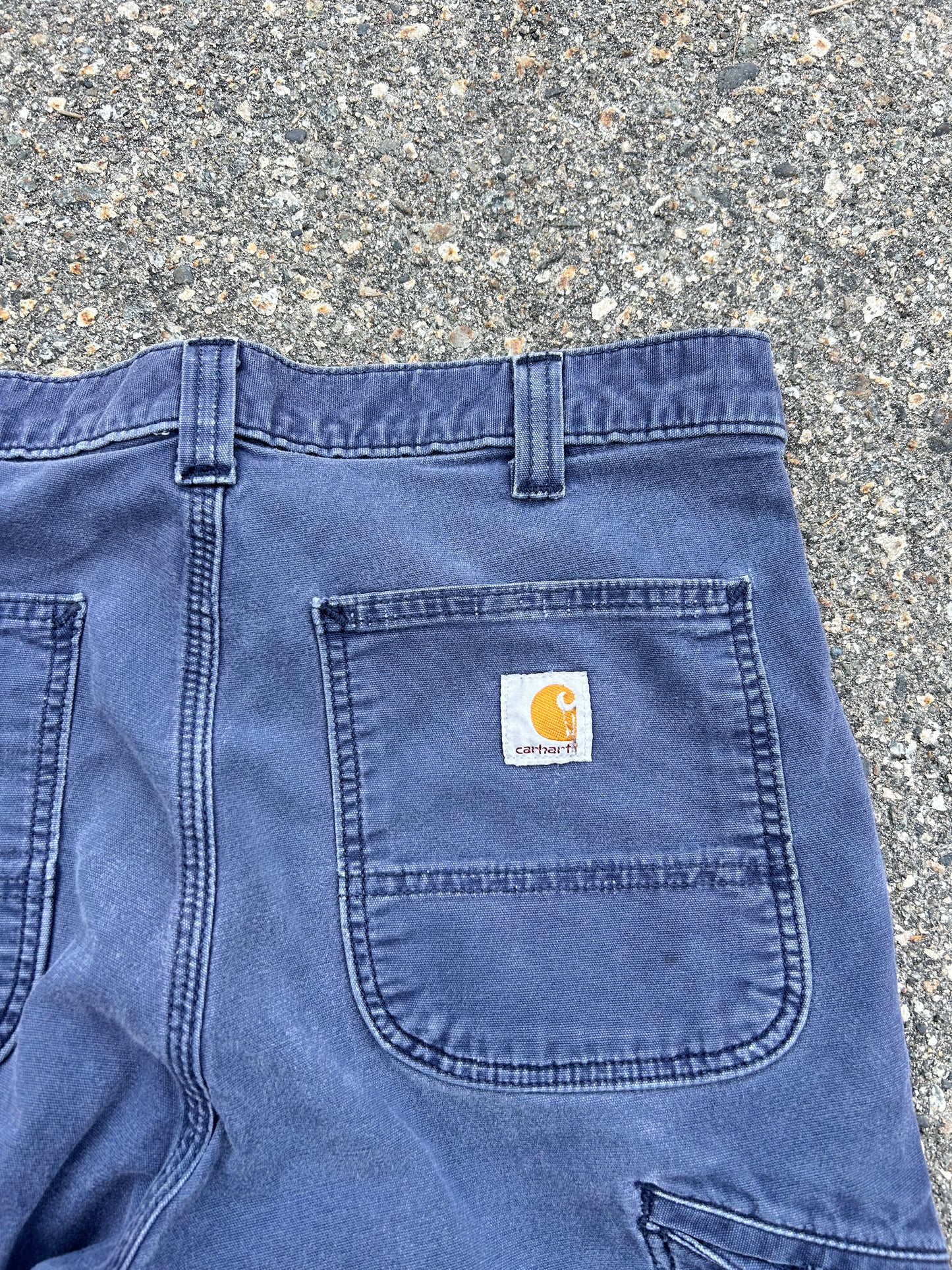 Faded Blue Carhartt Dungarees (34x32)