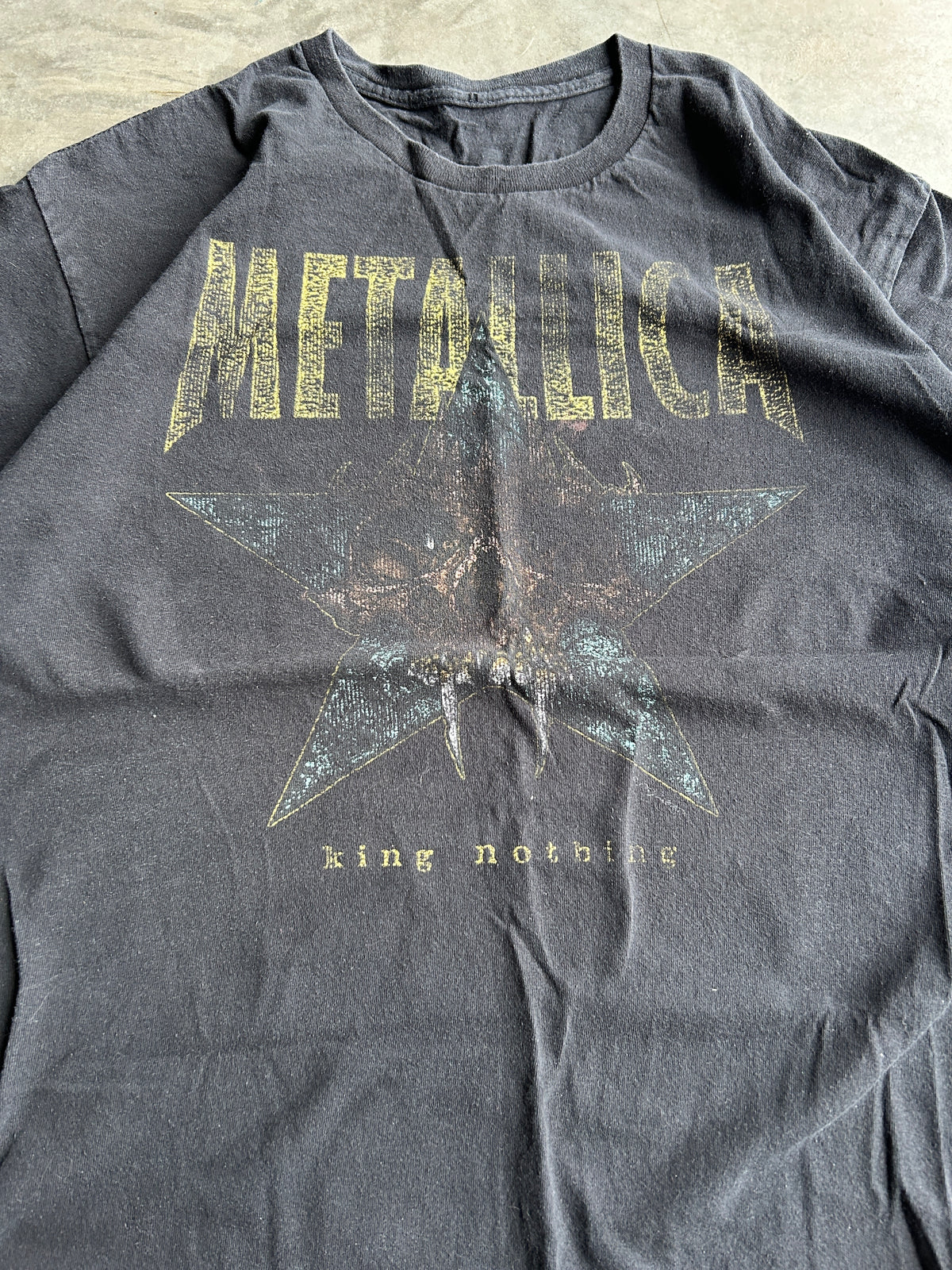Metallica King Nothing Star Tee (XL)