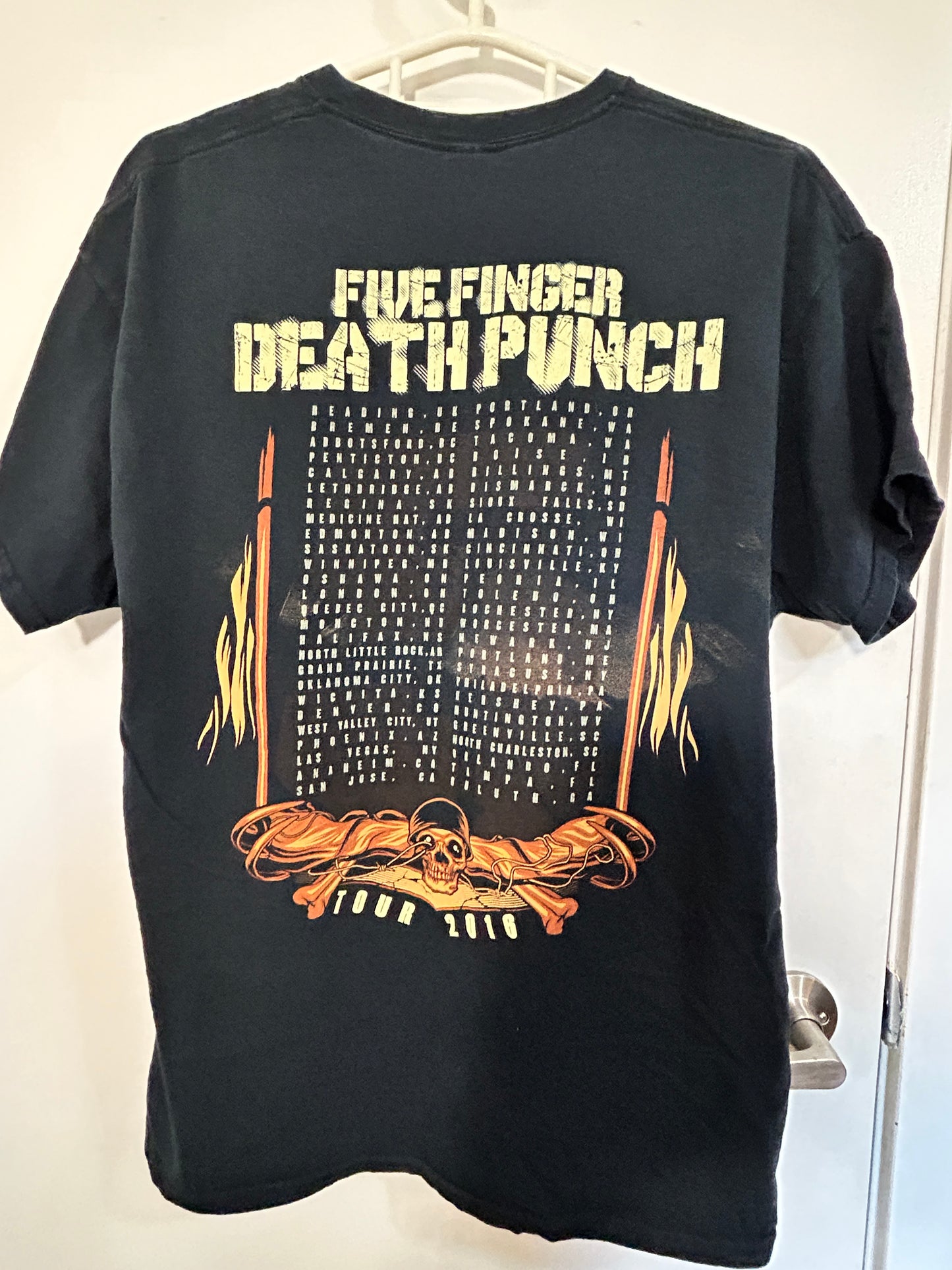 Five Finger Death Punch 2016 Tour Tee (XL)