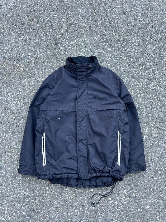 Y2K Black Cinch Insulated Nike Jacket (L)