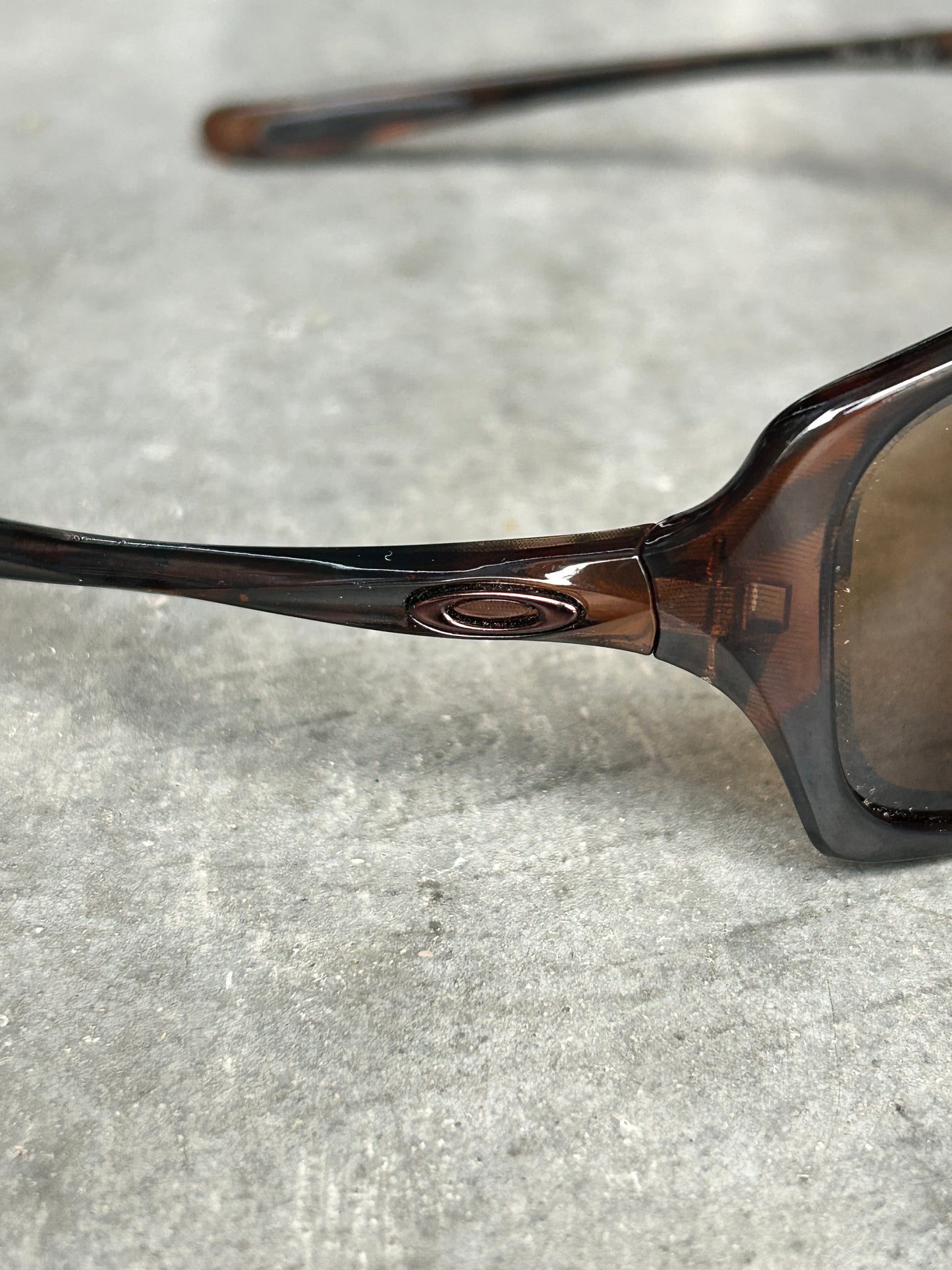 Oakley Break Up Tortoise Frame Polarized Sunglasses