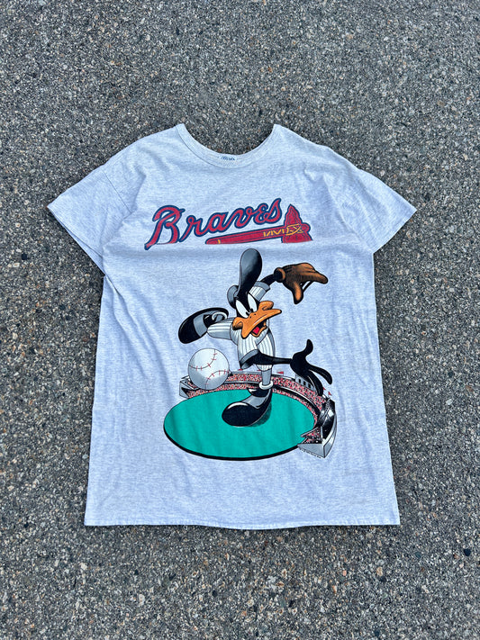 Vintage 1993 Daffy Duck Atlanta Braves Sleeper Tee (XL)