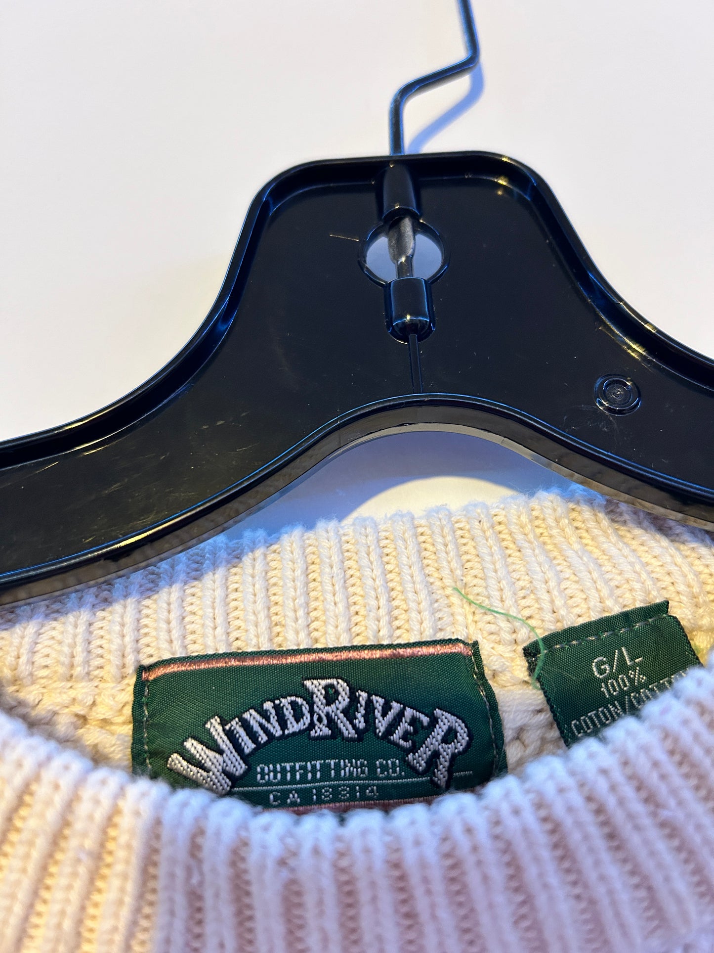 Windriver Cable Knit Sweater (L)
