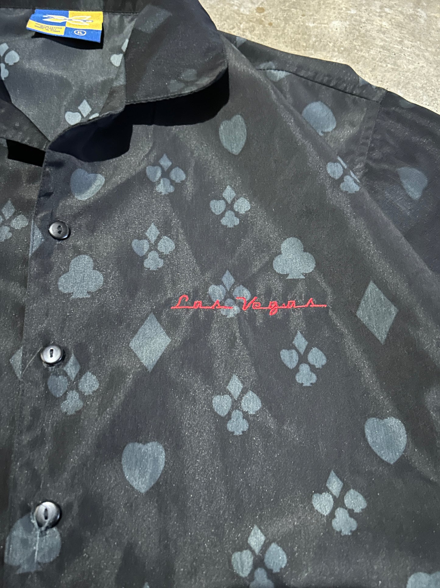 Y2K Las Vegas XNT Button Up (XL)