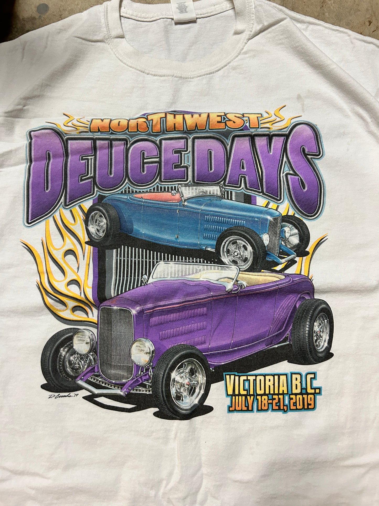 2019 Northwest Deuce Days Hot Rod Tee (2XL)