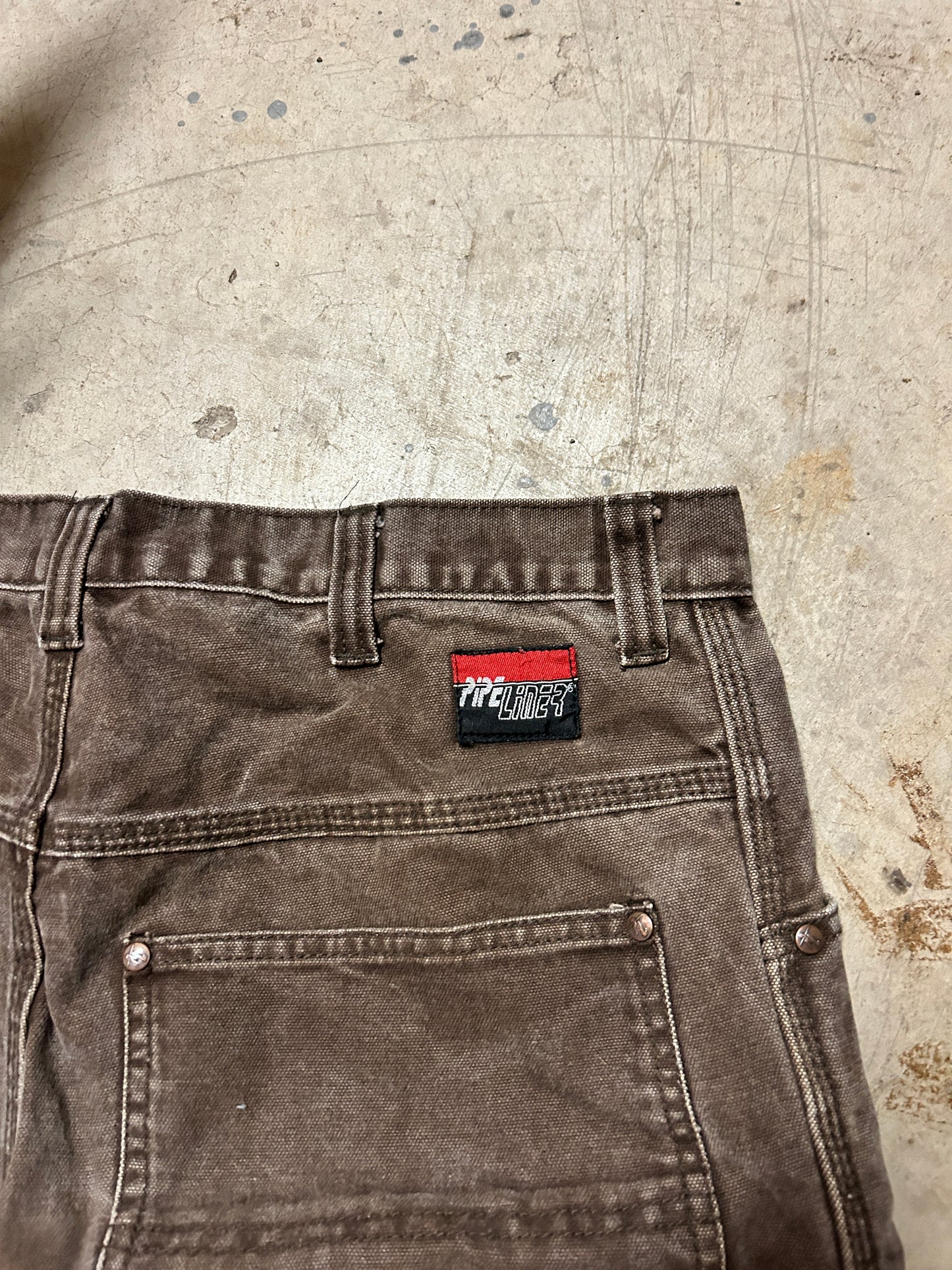 Pipe Liner Faded Carpenter Pants (34x30)