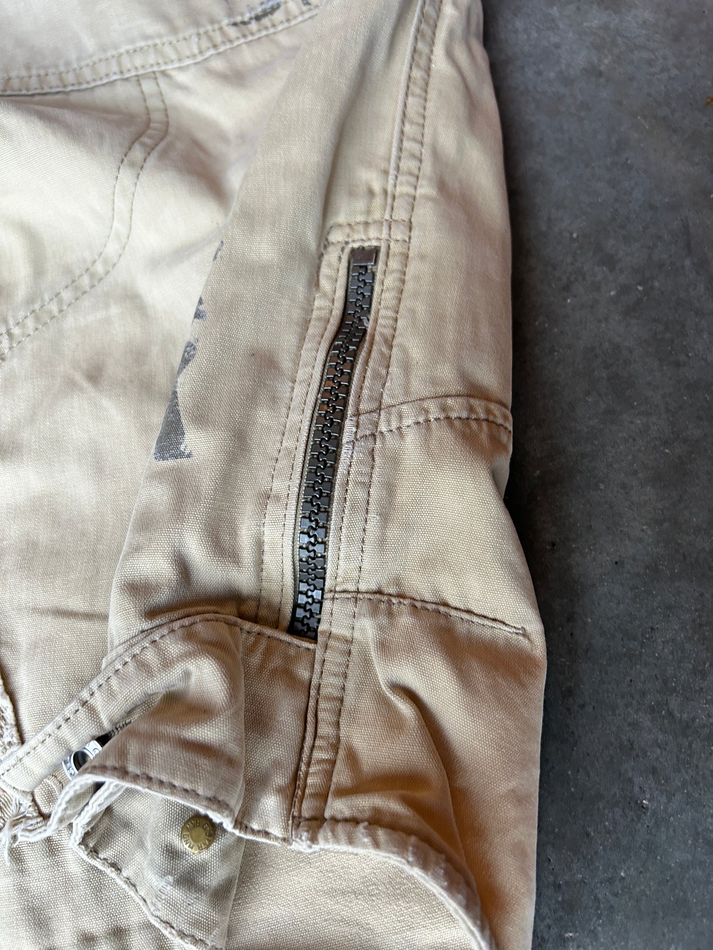 Y2K GStar Tan Cargo Shorts (36W)