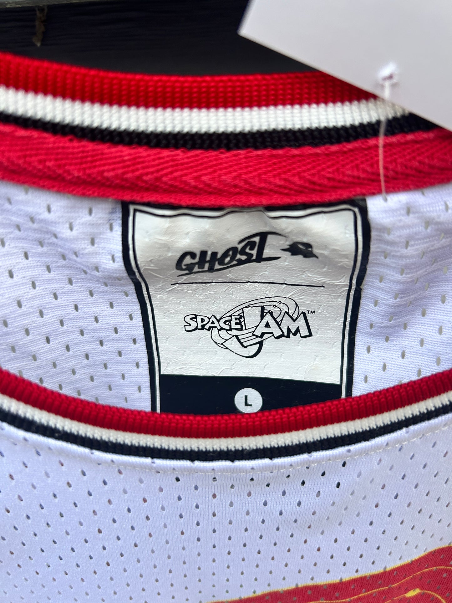 Ghost Energy White Space Jam Jersey (L)
