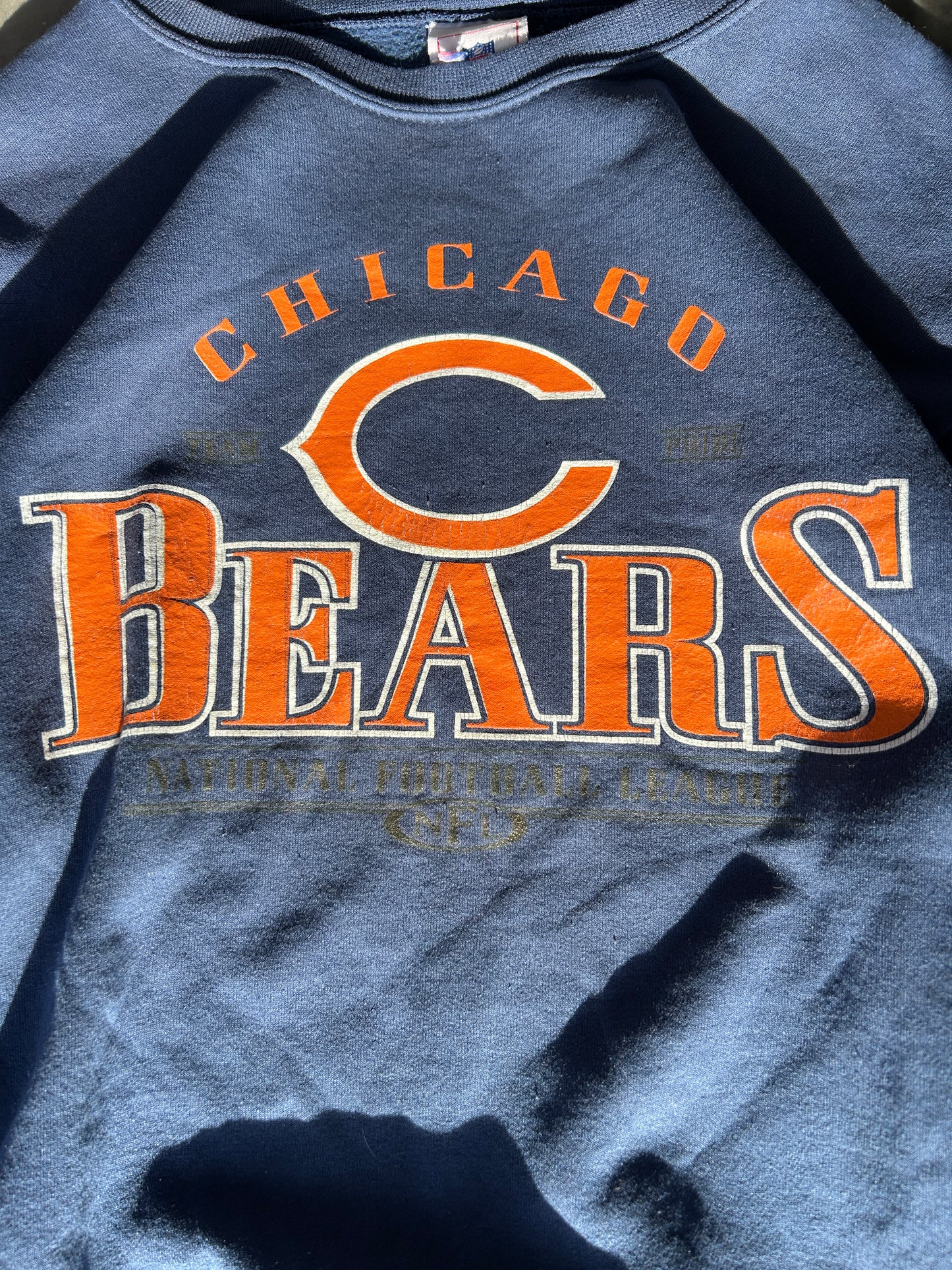 Navy Chicago Bears Crewneck (L)