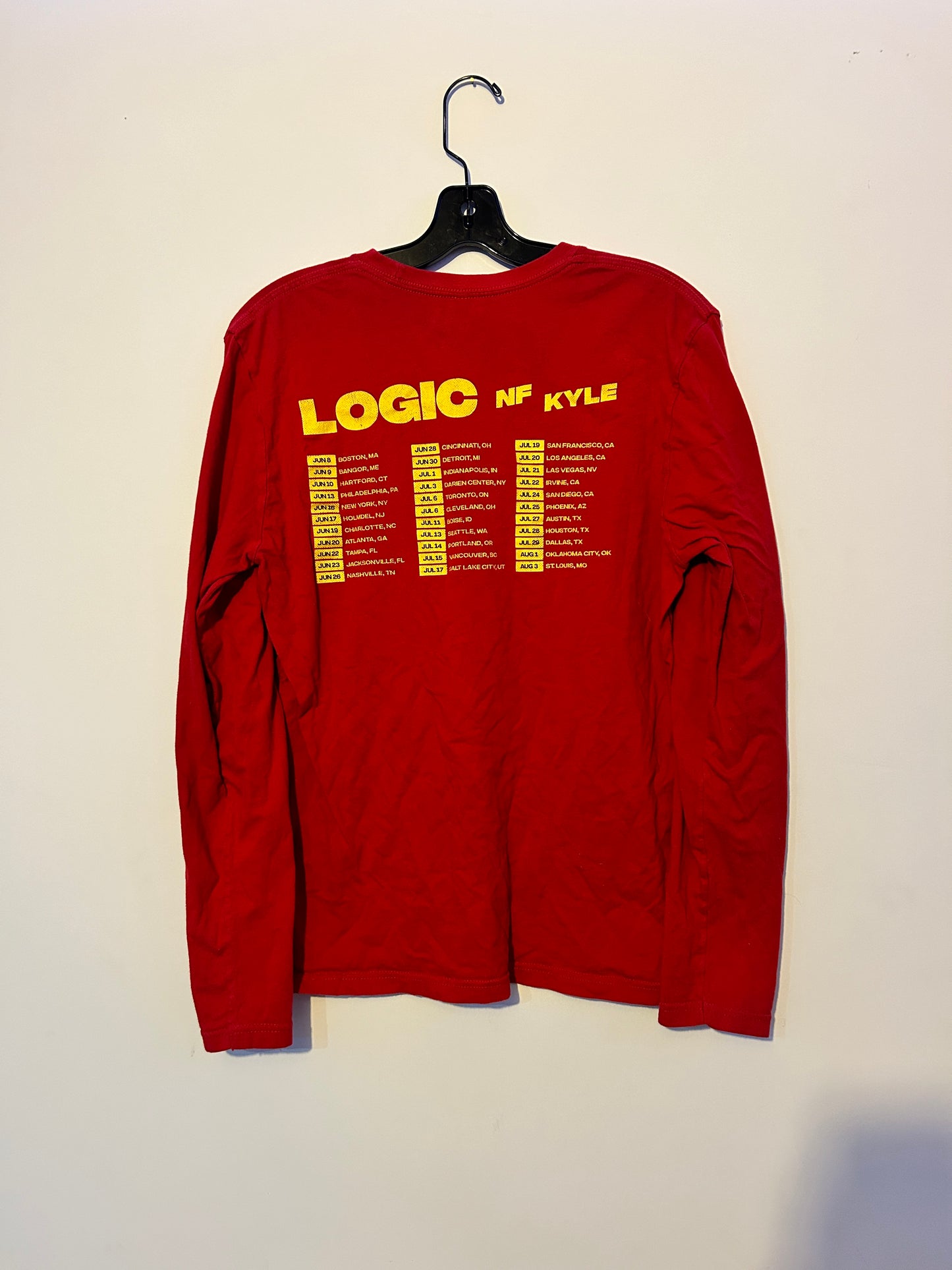 Logic Everybody Tour LS Shirt (M)