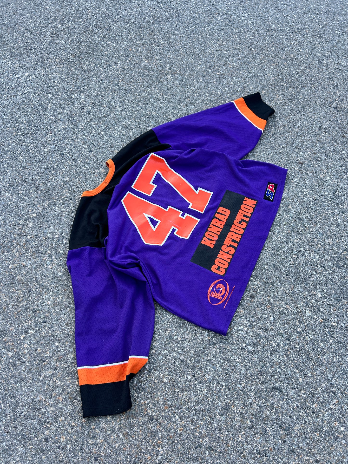 Y2K Style Graphic “Seksy” Hockey Jersey (XL)