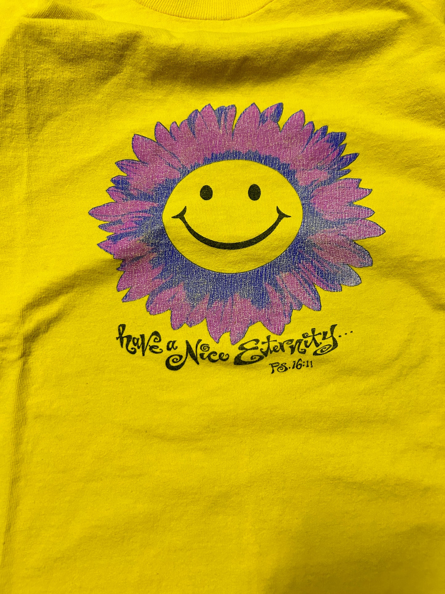 Vintage Purple Sunflower Tee (M)