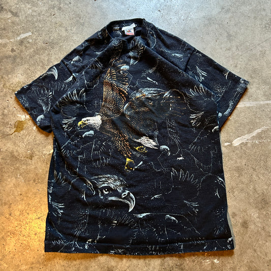 Vintage 1991 Eagle AOP Tee (L)