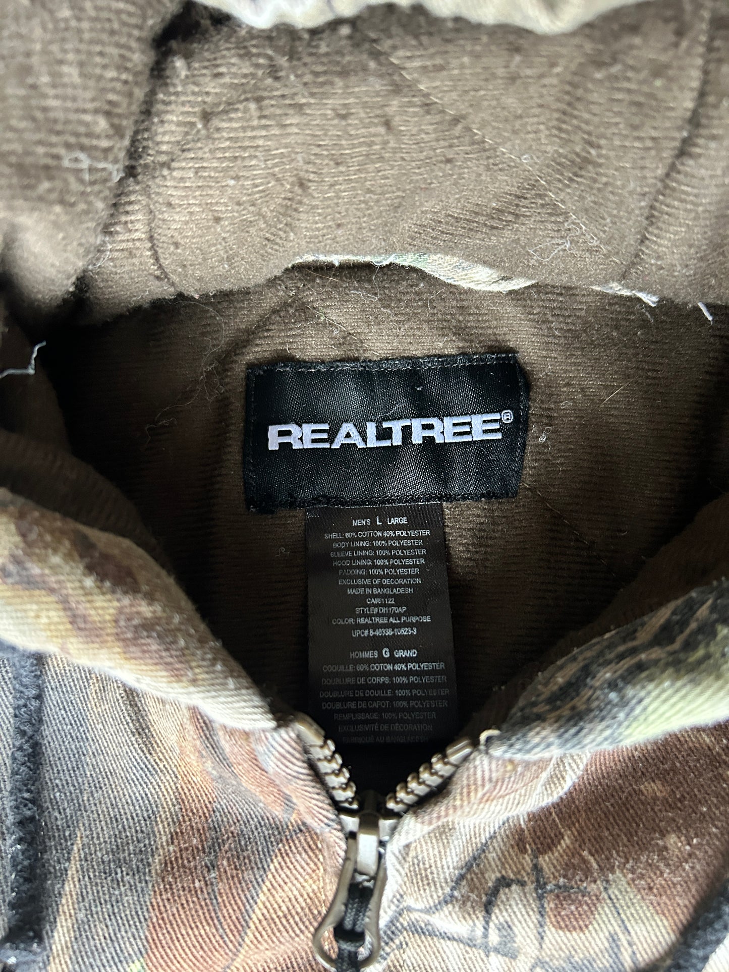 Vintage Real Tree Active Jacket (L)