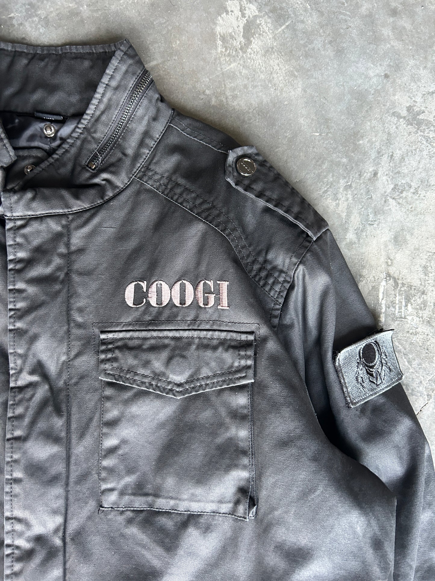 Black COOGI Bomber Jacket (2XL)